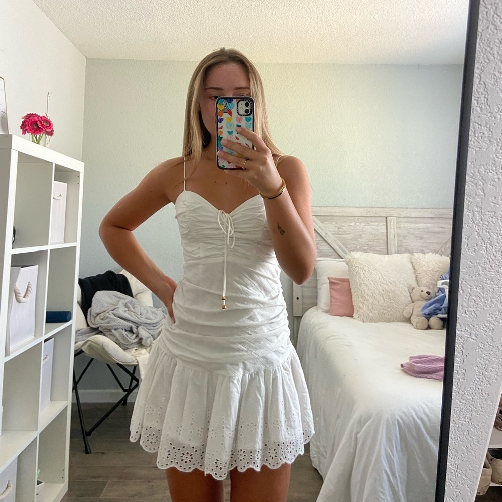 White Mini Dress